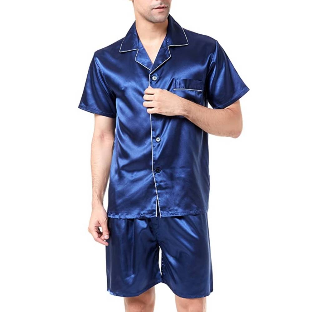 Mens Satin Pyjamas Set: image 4