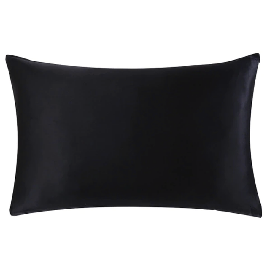 black-silk-pillowcase black silk pillowcase