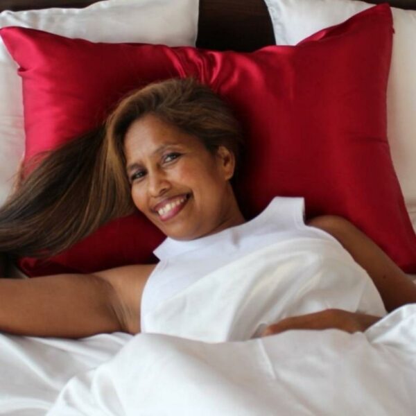 buy red silk pillowcase online ireland